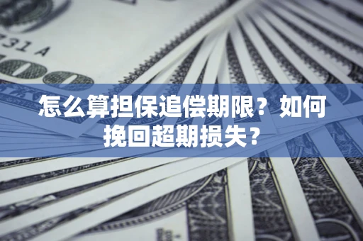 武汉怎么算担保追偿期限？如何挽回超期损失？